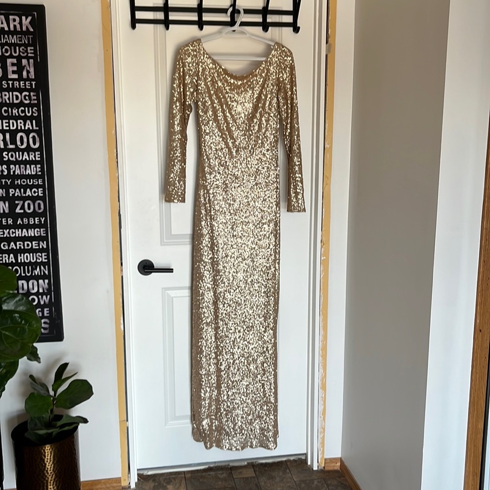 Sequin Gown